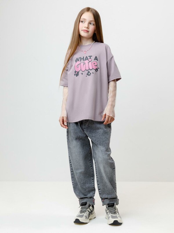 фуфайка (футболка) для дев